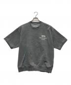 Carhartt WIP×NEW BALANCEカーハート ワークインプログレス×ニューバランス）の古着「半袖スウェット」｜グレー