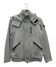 TATRAS（タトラス）の古着「フード付き ジャージージャケット IPNO 」｜グレー