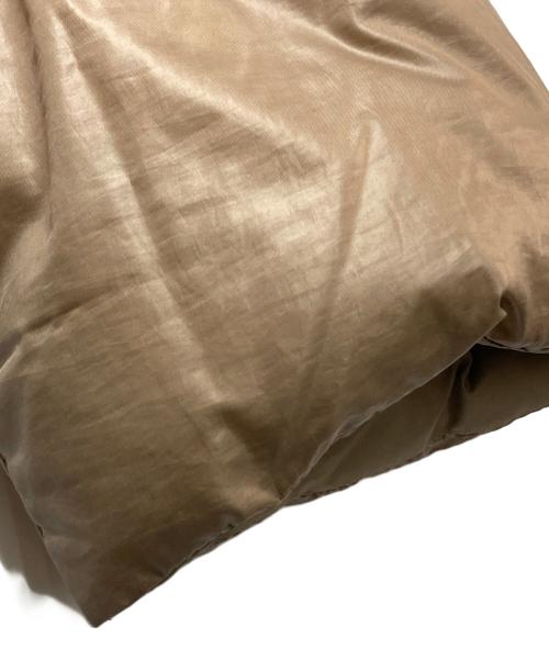 LAUREN RALPH LAUREN（ローレンラルフローレン）LAUREN RALPH LAUREN (ローレンラルフローレン) フェイクファー付ダウンジャケット ベージュ サイズ:M 165/92Aの古着・服飾アイテム