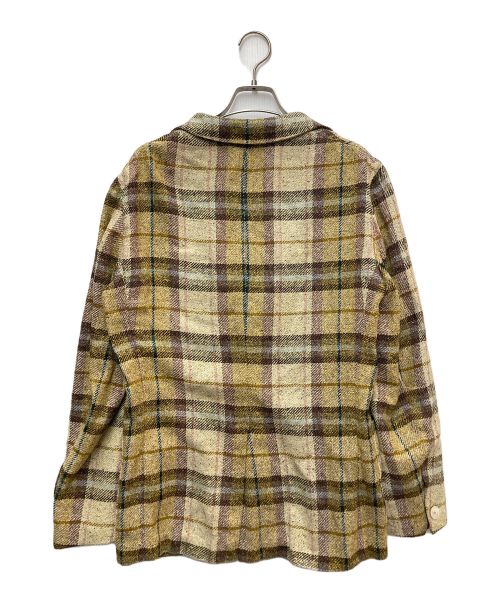 ernesto（エルネスト）ernesto (エルネスト) シルクテーラードジャケット マルチカラー サイズ:48の古着・服飾アイテム