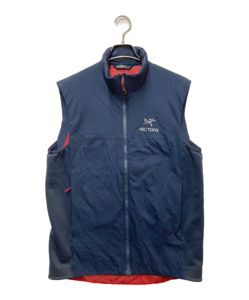 ARC'TERYX（アークテリクス）ARC'TERYX (アークテリクス) Atom LT Vest ネイビー×レッド サイズ:Mの古着・服飾アイテム