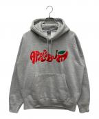 APPLEBUMアップルバム）の古着「パーカー APPLE LOGO SWEAT PARKA」｜グレー