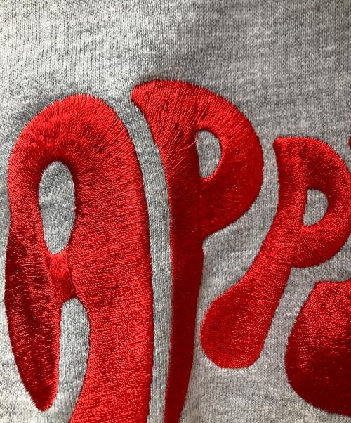 APPLEBUM（アップルバム）APPLEBUM (アップルバム) パーカー APPLE LOGO SWEAT PARKA グレー サイズ:Lの古着・服飾アイテム