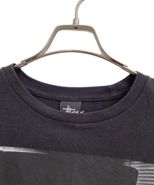 stussy（ステューシー）stussy (ステューシー) DAIDO MORIYAMA (モリヤマダイドウ) プリントTシャツ ブラック サイズ:Lの古着・服飾アイテム