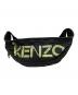 KENZO（ケンゾー）の古着「Reflective Bumbag」｜ブラック