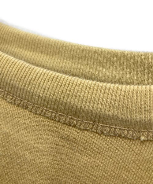 freewheelers（フリーホイーラーズ）freewheelers (フリーホイーラーズ) POWER WEAR (パワーウェア) PUMP JOCKEY SET-IN SLEEVE POCKET SWEAT SHIRT イエロー サイズ:Mの古着・服飾アイテム