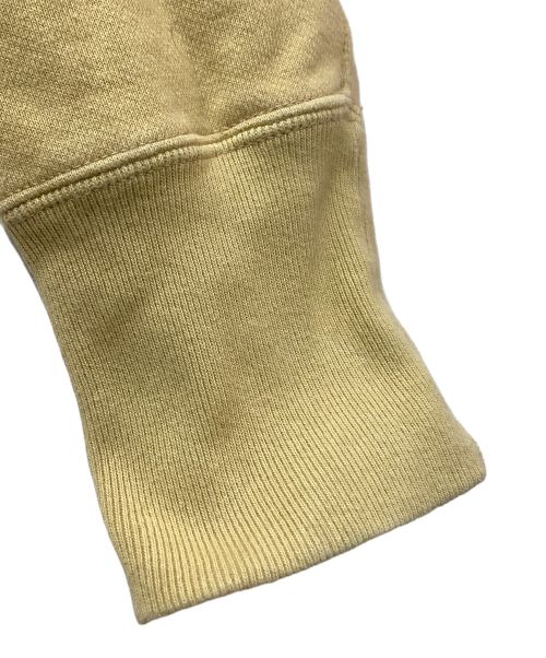 freewheelers（フリーホイーラーズ）freewheelers (フリーホイーラーズ) POWER WEAR (パワーウェア) PUMP JOCKEY SET-IN SLEEVE POCKET SWEAT SHIRT イエロー サイズ:Mの古着・服飾アイテム