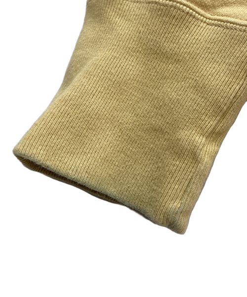 freewheelers（フリーホイーラーズ）freewheelers (フリーホイーラーズ) POWER WEAR (パワーウェア) PUMP JOCKEY SET-IN SLEEVE POCKET SWEAT SHIRT イエロー サイズ:Mの古着・服飾アイテム