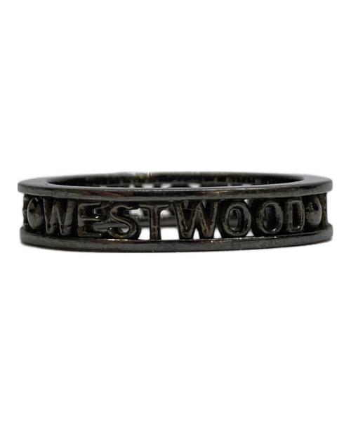 Vivienne Westwood（ヴィヴィアンウエストウッド）Vivienne Westwood (ヴィヴィアンウエストウッド) WESTMINSTER RING ブラック サイズ:Lの古着・服飾アイテム