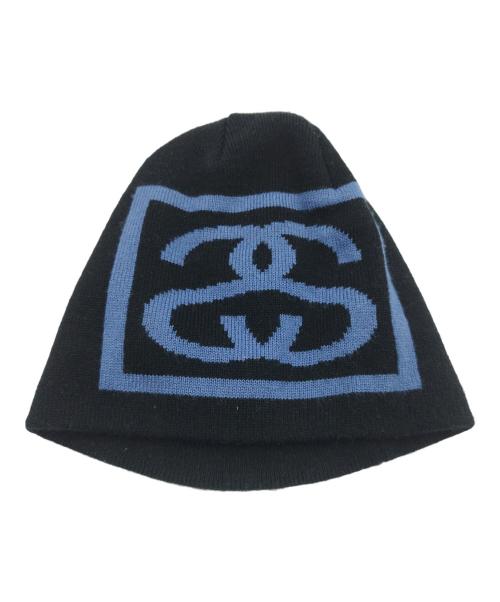 stussy（ステューシー）stussy (ステューシー) SS LINK SKULL CAP ブラック サイズ:OSの古着・服飾アイテム
