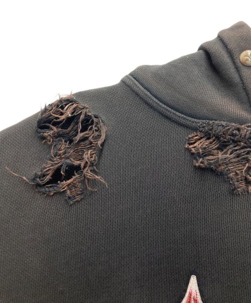 THUG CLUB（サグ クラブ）THUG CLUB (サグ クラブ) ROCK HOODIE ブラウン サイズ:1の古着・服飾アイテム