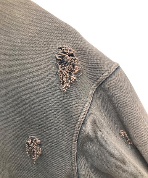 THUG CLUB（サグ クラブ）THUG CLUB (サグ クラブ) ROCK HOODIE ブラウン サイズ:1の古着・服飾アイテム