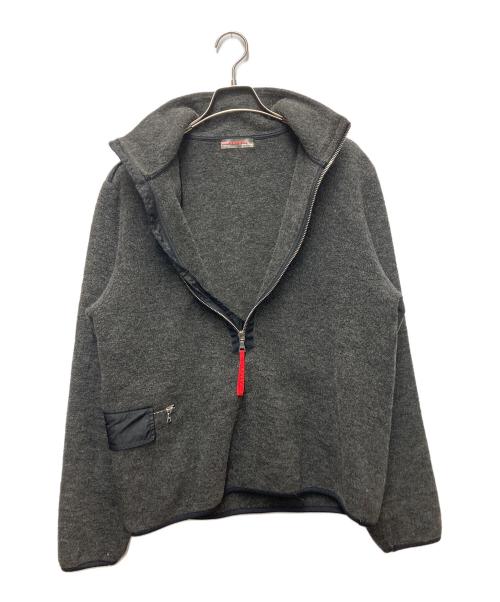 PRADA SPORTS（プラダスポーツ）PRADA SPORTS (プラダスポーツ) ハーフジップウールジャケット グレー サイズ:Sの古着・服飾アイテム