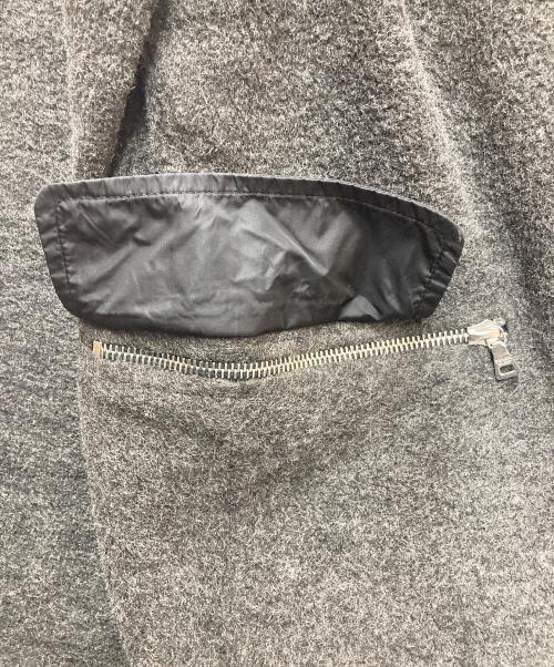 PRADA SPORTS（プラダスポーツ）PRADA SPORTS (プラダスポーツ) ハーフジップウールジャケット グレー サイズ:Sの古着・服飾アイテム