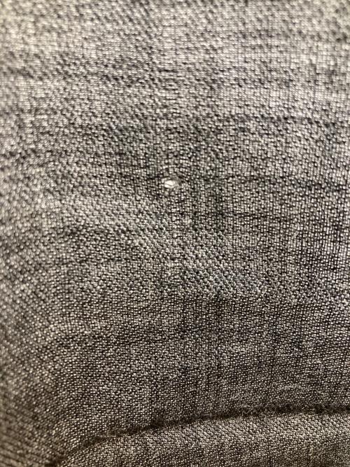 GUCCI（グッチ）GUCCI (グッチ) GGウールストール グレー×ブラックの古着・服飾アイテム