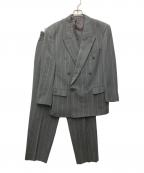 BOSS HUGO BOSSボス ヒューゴボス）の古着「ダブルジャケットセットアップスーツ」｜グレー