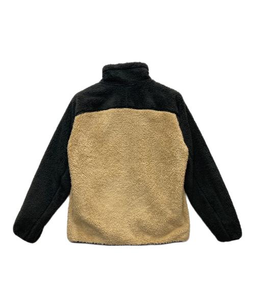 CHUMS（チャムス）CHUMS (チャムス) ボアフリースジャケット ブラック×ベージュ サイズ:SIZE Mの古着・服飾アイテム