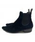 LOUIS VUITTON (ルイ ヴィトン) MONOGRAM VELVET CHELSEA BOOTS ブラック サイズ:35 1/2：25000円