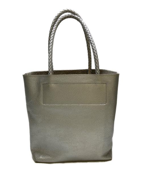 HIROFU（ヒロフ）HIROFU (ヒロフ) ハンドバッグ チェスタ シルバーカラーの古着・服飾アイテム