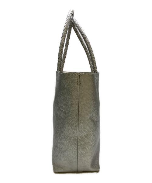 HIROFU（ヒロフ）HIROFU (ヒロフ) ハンドバッグ チェスタ シルバーカラーの古着・服飾アイテム