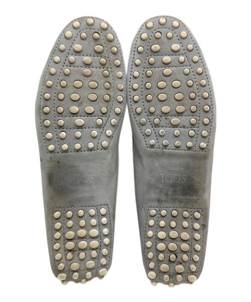 TOD'S（トッズ）TOD'S (トッズ) ドライビングモカシンシューズ グレー サイズ:37の古着・服飾アイテム