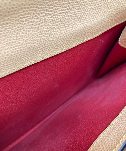 CELINE（セリーヌ）CELINE (セリーヌ) トップハンドル2WAYバッグ ベージュの古着・服飾アイテム