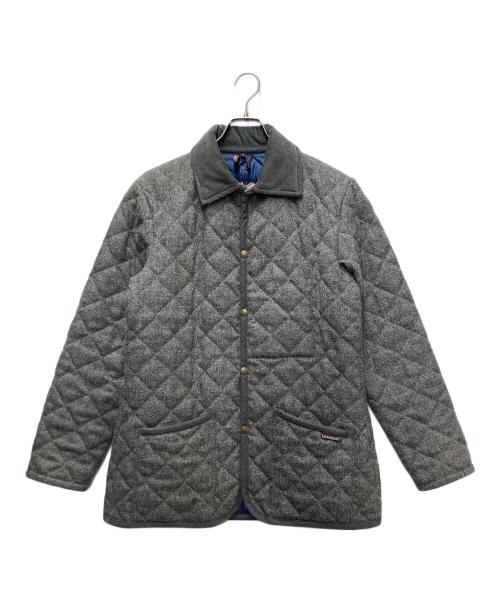 LAVENHAM（ラベンハム）LAVENHAM (ラベンハム) キルティングウールジャケット グレー サイズ:UK36の古着・服飾アイテム