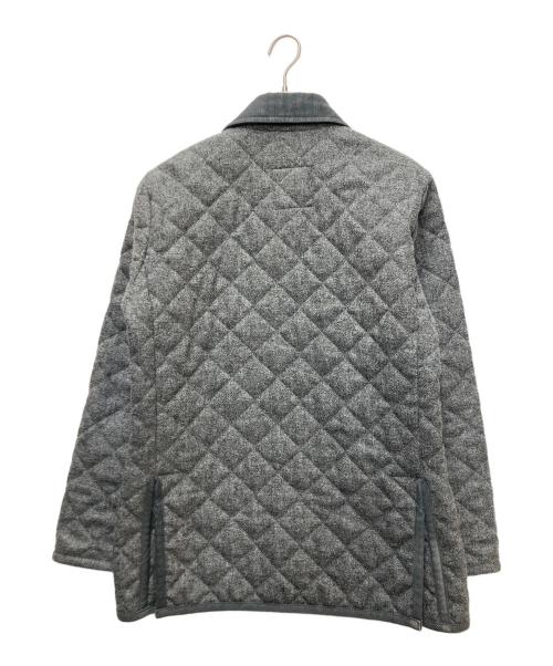 LAVENHAM（ラベンハム）LAVENHAM (ラベンハム) キルティングウールジャケット グレー サイズ:UK36の古着・服飾アイテム