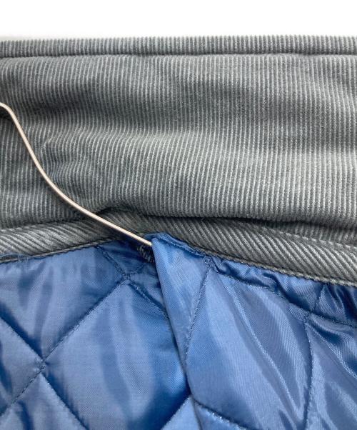 LAVENHAM（ラベンハム）LAVENHAM (ラベンハム) キルティングウールジャケット グレー サイズ:UK36の古着・服飾アイテム