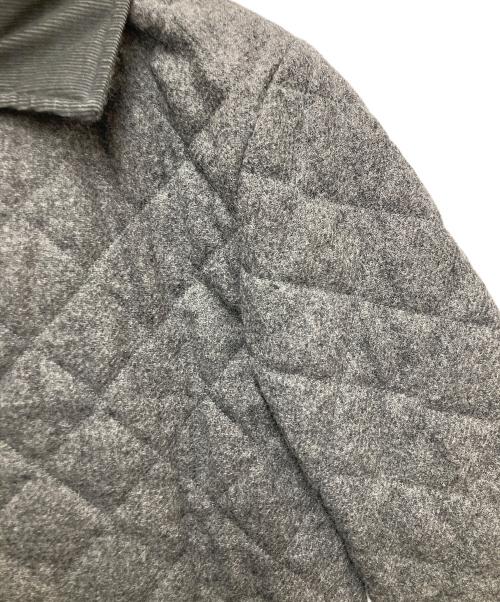 LAVENHAM（ラベンハム）LAVENHAM (ラベンハム) キルティングウールジャケット グレー サイズ:UK36の古着・服飾アイテム