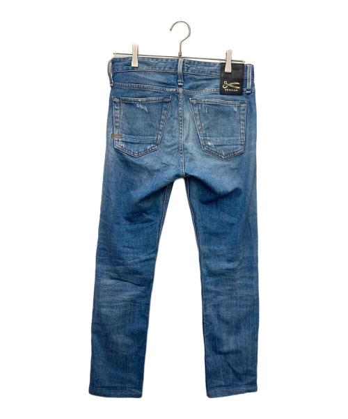 Denham（デンハム）Denham (デンハム) ダメージ加工デニムパンツ ブルー サイズ:SIZE71cm(W28)の古着・服飾アイテム