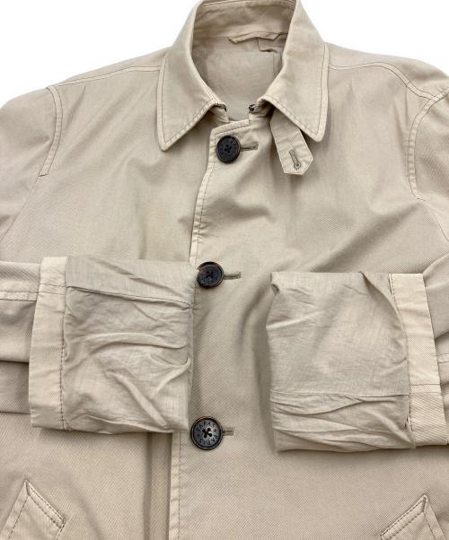 PAPAS（パパス）PAPAS (パパス) ステンカラーコート ベージュ サイズ:38の古着・服飾アイテム