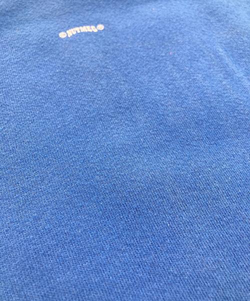 Nutmeg Mills（ナツメグミルズ）Nutmeg Mills (ナツメグミルズ) プリントスウェット ブルー サイズ:XLの古着・服飾アイテム