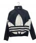 adidas Originals (アディダスオリジナル) BIG TREFOIL TRACK TOP ブラック×ホワイト サイズ:L：6000円