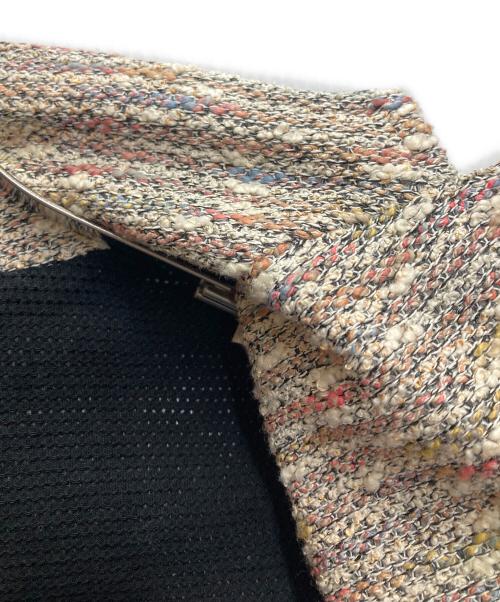 T-JACKET By TONELLO（ティージャケット バイ トネッロ）T-JACKET By TONELLO (ティージャケット バイ トネッロ) ツイードテーラードジャケット マルチカラー サイズ:Sの古着・服飾アイテム