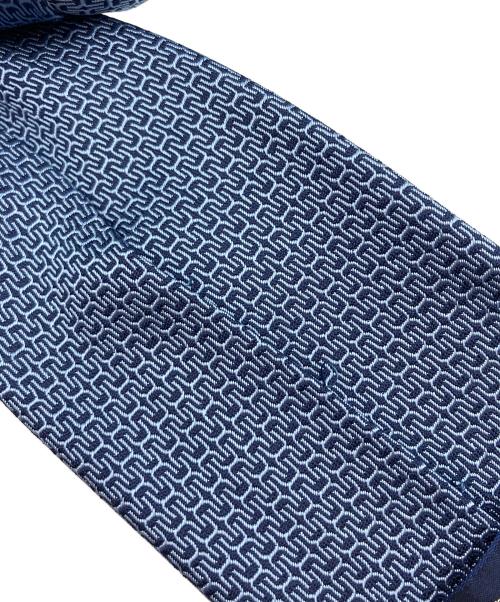 HERMES（エルメス）HERMES (エルメス) シルクネクタイ ブルー サイズ:-の古着・服飾アイテム