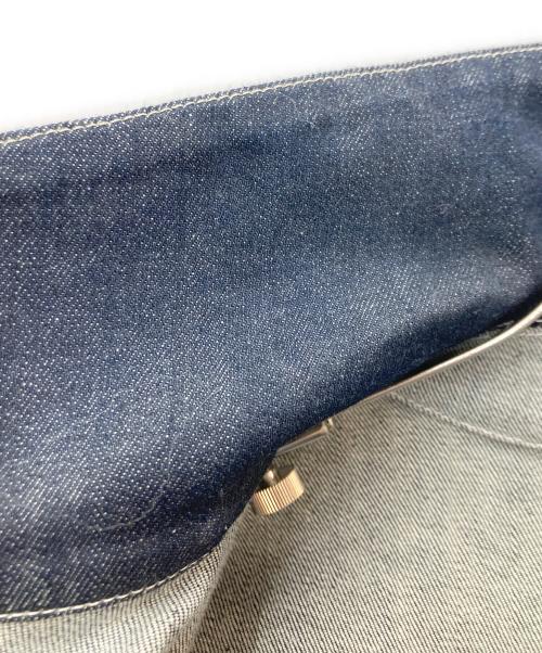 MACKINTOSH PHILOSOPHY（マッキントッシュ フィロソフィー）MACKINTOSH PHILOSOPHY (マッキントッシュ フィロソフィー) デニムステンカラーコート ネイビー サイズ:36の古着・服飾アイテム