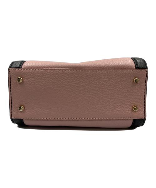 Kate Spade（ケイトスペード）Kate Spade (ケイトスペード) 2WAYバッグ ブラック×ピンクの古着・服飾アイテム