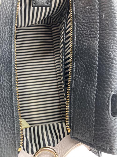 Kate Spade（ケイトスペード）Kate Spade (ケイトスペード) 2WAYバッグ ブラック×ピンクの古着・服飾アイテム