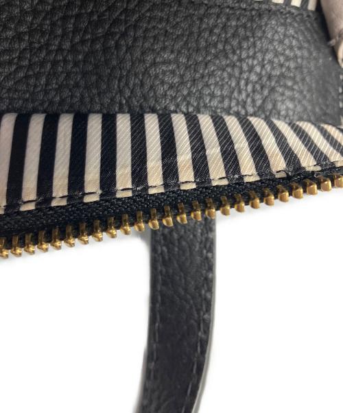 Kate Spade（ケイトスペード）Kate Spade (ケイトスペード) 2WAYバッグ ブラック×ピンクの古着・服飾アイテム