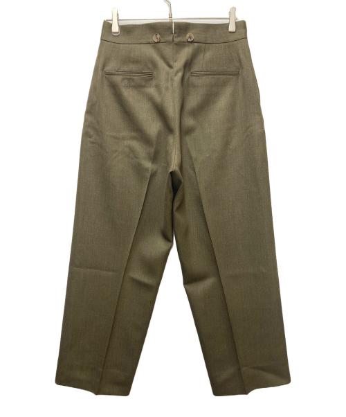 HUM VENT（ヒューベント）HUM VENT (ヒューベント) SOLIS CAVALRY TROUSERS カーキ サイズ:2の古着・服飾アイテム