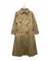 HER LIP TO (ハーリップトゥ) Gaba Ruffled Cotton Trench Coat ベージュ サイズ:S：12000円
