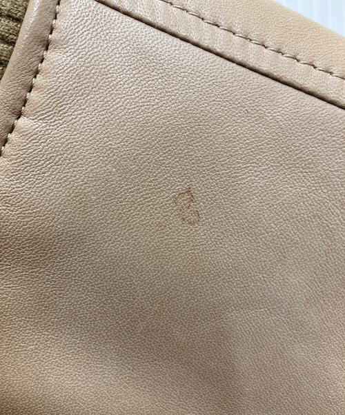 AVIREX（アヴィレックス）AVIREX (アヴィレックス) レザーMA-1ジャケット ベージュ サイズ:Mの古着・服飾アイテム