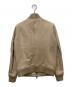 AVIREX (アヴィレックス) レザーMA-1ジャケット ベージュ サイズ:M：5000円
