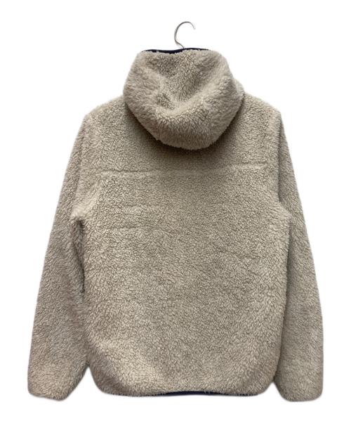 Patagonia（パタゴニア）Patagonia (パタゴニア) Ks Reversible Ready Freddy Hoody ベージュ×ネイビー サイズ:XXLの古着・服飾アイテム