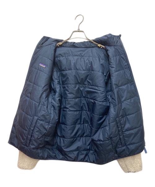 Patagonia（パタゴニア）Patagonia (パタゴニア) Ks Reversible Ready Freddy Hoody ベージュ×ネイビー サイズ:XXLの古着・服飾アイテム