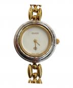 GUCCIグッチ）の古着「リストウォッチ チェンジベゼル」｜ホワイト