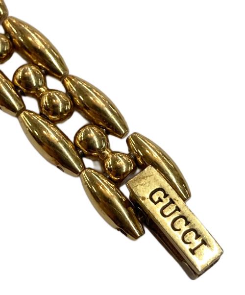 GUCCI（グッチ）GUCCI (グッチ) リストウォッチ チェンジベゼル ホワイトの古着・服飾アイテム