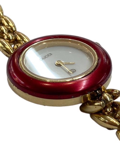 GUCCI（グッチ）GUCCI (グッチ) リストウォッチ チェンジベゼル ホワイトの古着・服飾アイテム