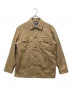 CHAPS RALPH LAURENチャップス ラルフローレン）の古着「ワークジャケット」｜ブラウン